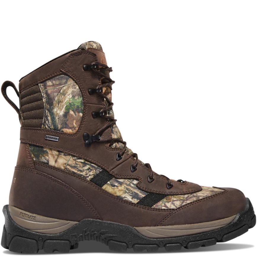Danner Alsea 8 Botas Caza Country 600G - Camuflaje Musgo - Estilo Aventura - Para Amantes de la Naturaleza