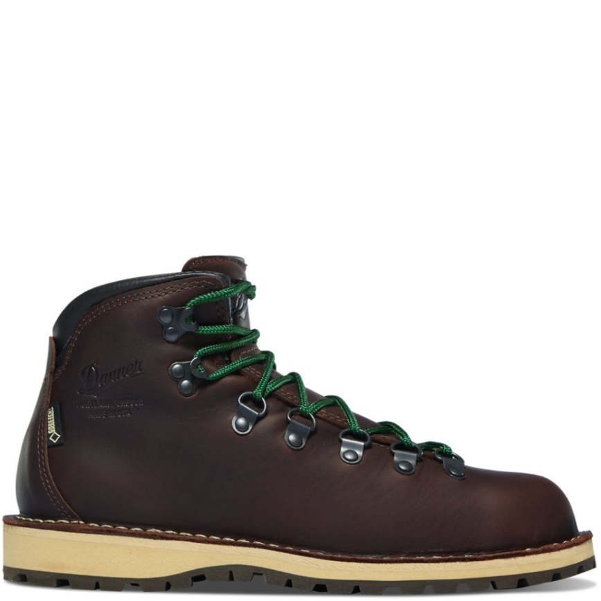 Danner Pase de Montaña | Botas de montaña premium | Cuero marrón | Estilo aventurero para exploradores