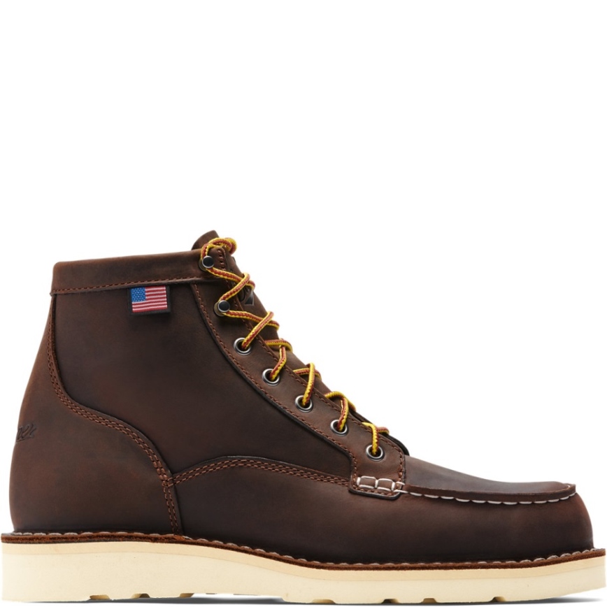 Danner Botín Bull Run MOC Toe 6 | Estilo clásico | Ideal para profesionales y aventureros