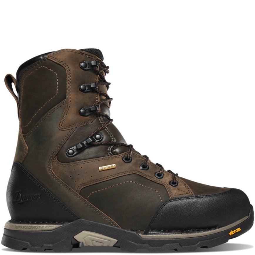 Danner Crucial 8 | Botas de cuero | Color negro | Estilo versátil para profesionales