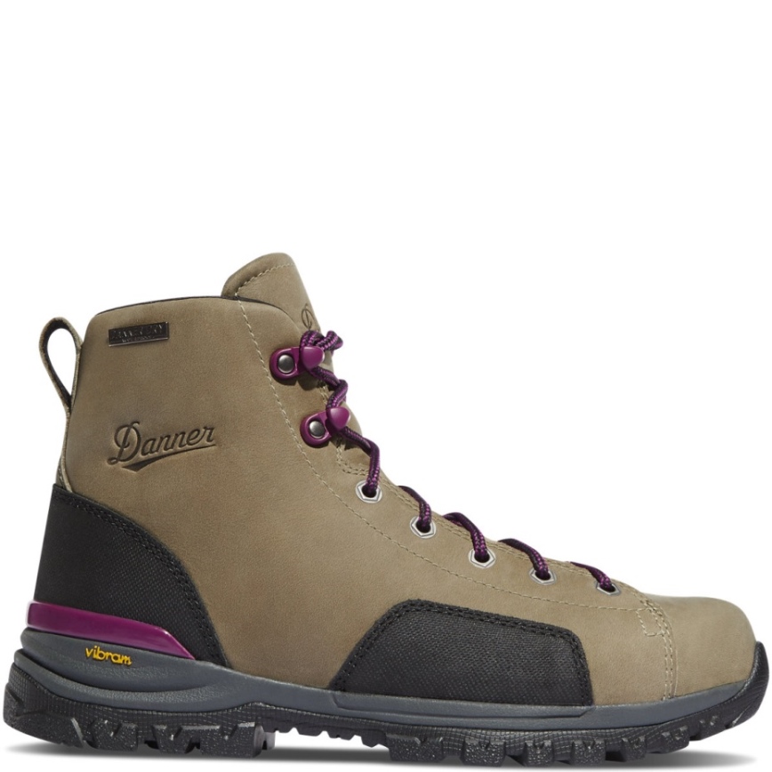Danner Fortaleza Femenina | Botas de Seguridad | Dedo del Pie Compuesto | Estilo Moderno | Para Mujeres Activas